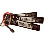 BATTERIA LIPO 11.1v 1100 mAH 20C CRANE MAKO INDUSTRIES