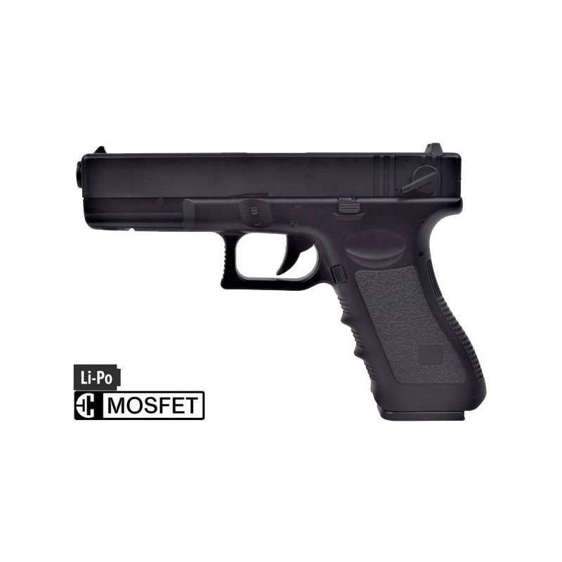 PISTOLA ELETTRICA G18C AEP MOSFET UPGRADE CYMA NERA CM030UP