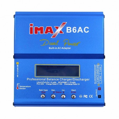 CARICA BATTERIE UNIVERSALE DIGITALE IMAX B6 AC 80W