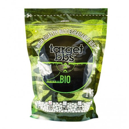 PALLINI TARGET 0.23 gr BIO BUSTA DA 1kg BIANCHI