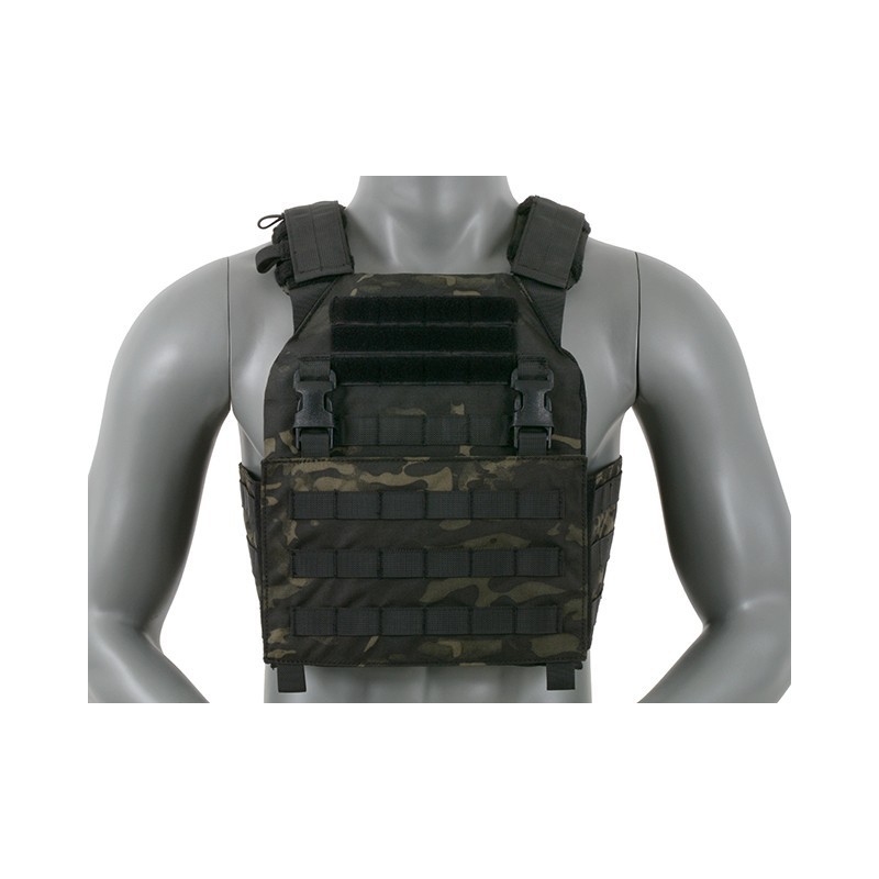 BUCKLE UP ASSAULT PLATE CARRIER MULTICAMO BLACK 8FIELDS