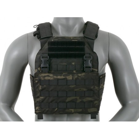 BUCKLE UP ASSAULT PLATE CARRIER MULTICAMO BLACK 8FIELDS