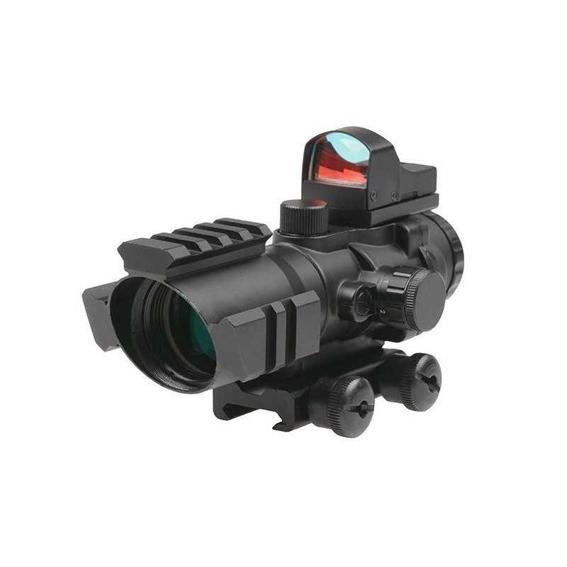 OTTICA 4X32 RHINO CON MICRO DOT THETA OPTICS