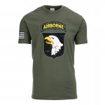 T-SHIRT MILITARE USA 101st AIRBORNE FOSTEX