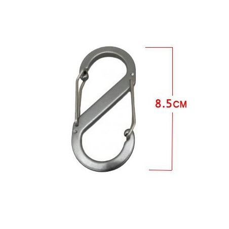 MOSCHETTONE ALLUMINIO FORMA S 8,5cm. RAM OUTDOOR