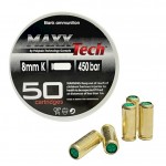 MUNIZIONI A SALVE 8 mm 50 pz MAXXTECH