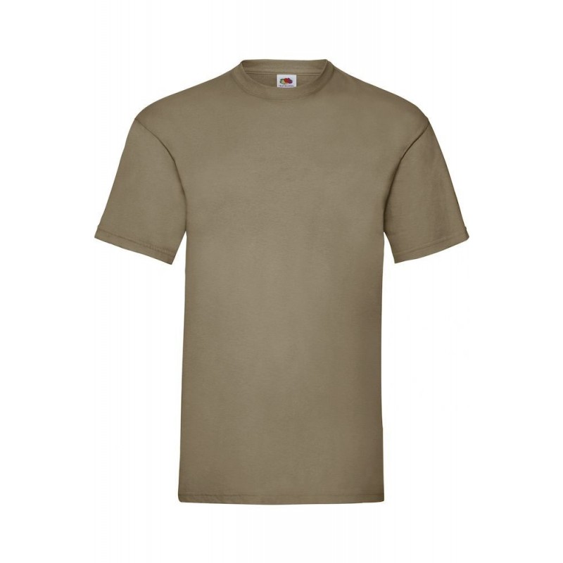 T-SHIRT MILITARE FRUIT OF THE LOOM KHAKI