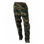 PANTALONE MILITARE BDU  WOODLAND TG.L