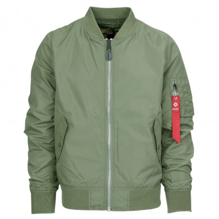 GIACCA AVIATORE MA-1 BOMBER SUMMER EDITION FOSTEX VERDE