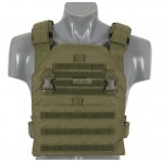 TACTICAL VEST PLATE CARRIER MISSION 8FIELDS VERDE OD