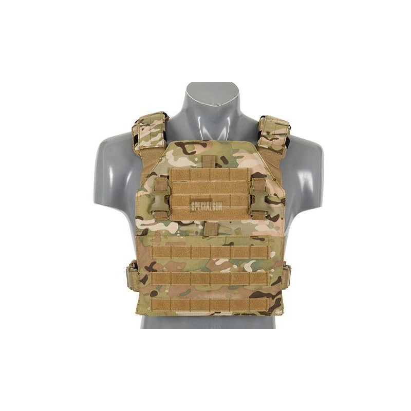 TACTICAL VEST PLATE CARRIER MISSION 8FIELDS MULTICAM