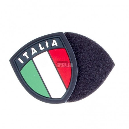 PATCH TOPPA IN GOMMA PVC SCUDETTO ITALIA BLU