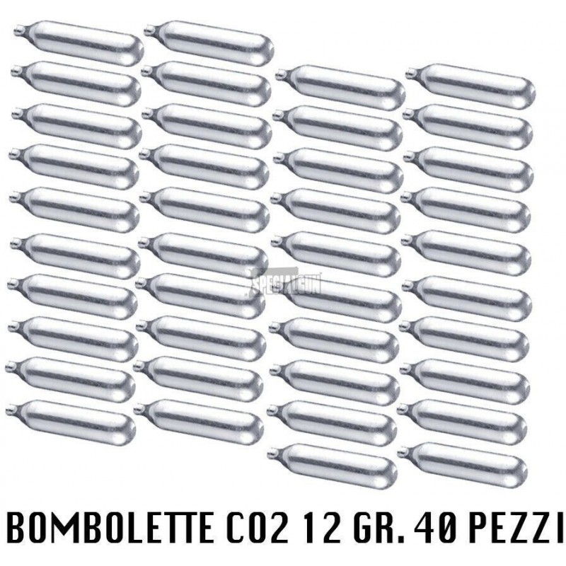 SET 40 BOMBOLETTE CO2 12 gr. UMAREX