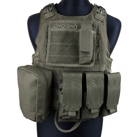 TACTICAL VEST CIRAS FSBE GFC VERDE OD