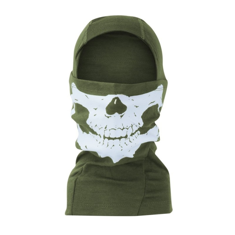 BALACLAVA SKULL 101INC VERDE OD