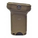 IMPUGNATURA VERTICALE SHORT RIS RAIL BATTLEAXE TAN