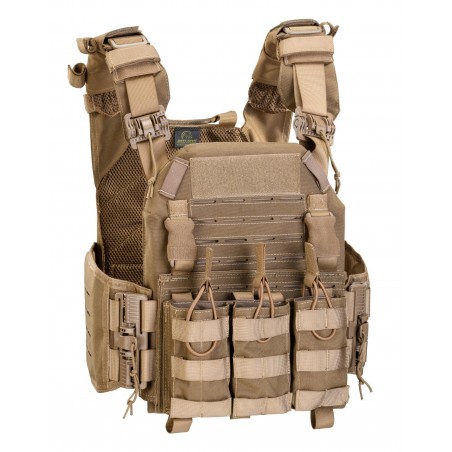 TACTICAL VEST STORM REALISE SYSTEM CON TASCA TRIPLA DEFCON 5 COYOTE