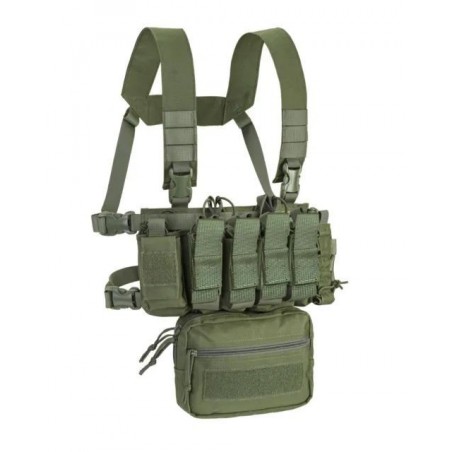 COMBO MINI CHEST RIG 900D OUTAC VERDE OD