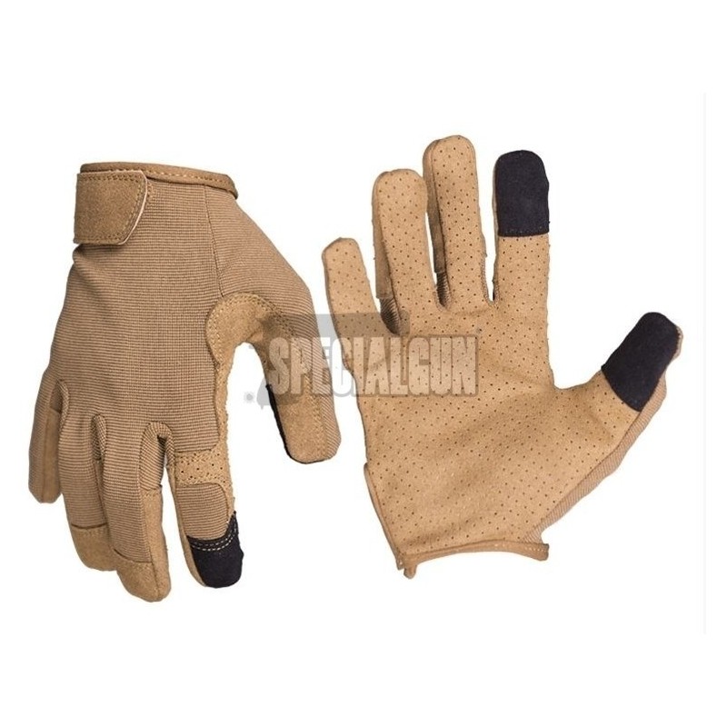 GUANTI TATTICI COMBAT TOUCH MILTEC TAN