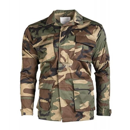 GIACCA MILITARE BDU MILTEC WOODLAND