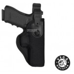 FONDINA CINTURA TERMOFORMATA GLOCK 17/19 VEGA HOLSTER NERO