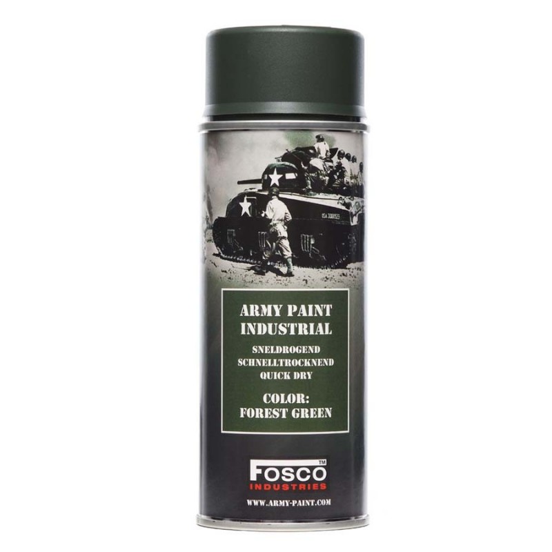 VERNICE SPRAY PER ARMI 400 ml FOSCO FOREST GREEN