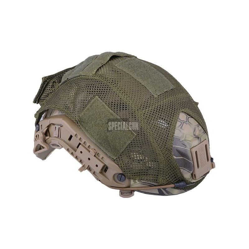 FUNDA DE CASCO FAST GREEN NET OD