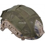 FUNDA DE CASCO FAST GREEN NET OD