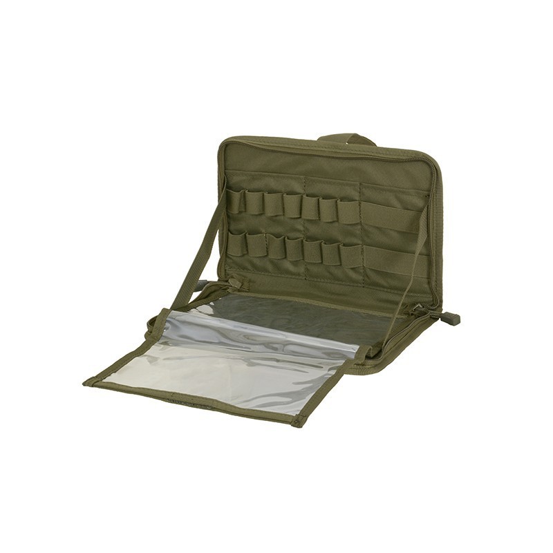 TASCA COMMAND PANEL ADMIN POUCH 8FIELDS VERDE OD