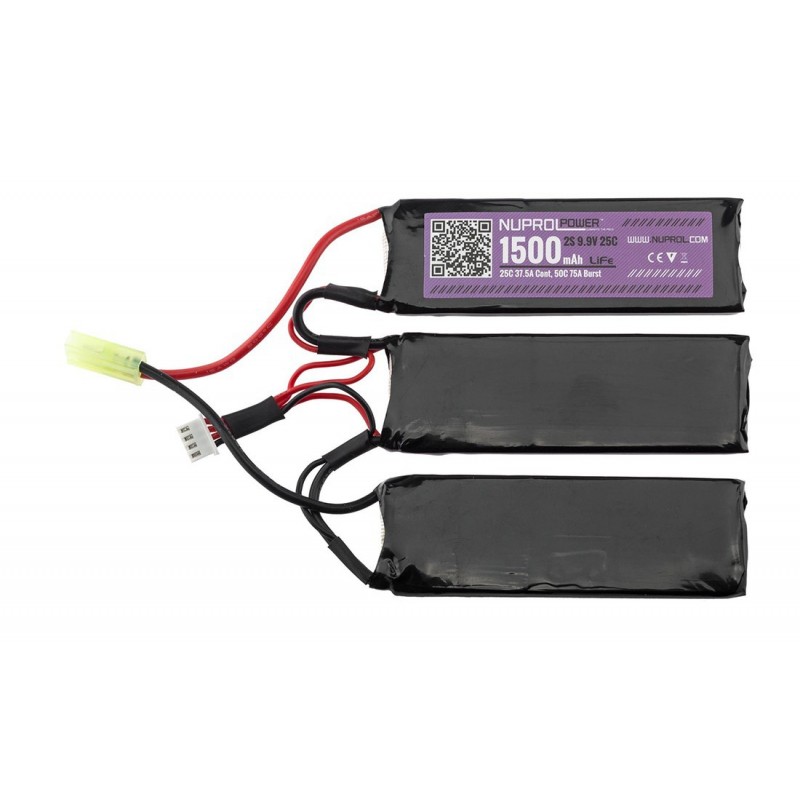 BATTERIA LIFE P04 9.9V 1500 mAH 25C TRIPLA NUPROL