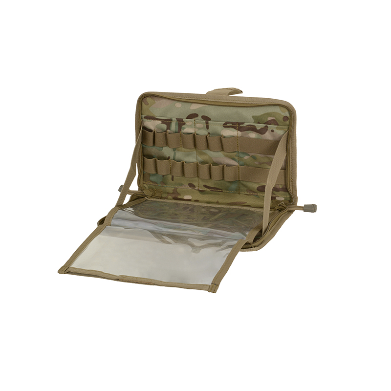 TASCA COMMAND PANEL ADMIN POUCH 8FIELDS MULTICAM