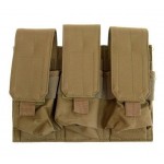 TASCA CARICATORI M4/M16 TRIPLA GFC DESERT