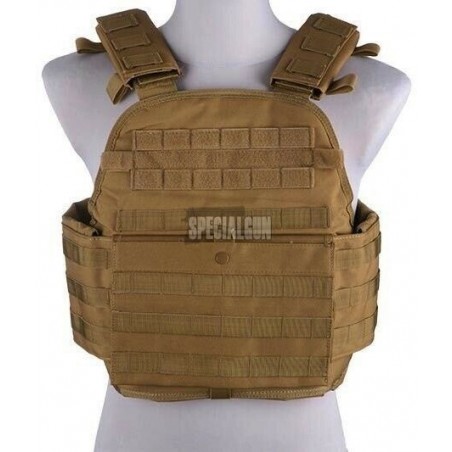 TACTICAL VEST PLATE ARMOR GFC TAN