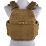 TACTICAL VEST PLATE ARMOR GFC TAN