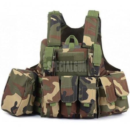 TACTICAL VEST CIRAS MARITIME GFC WOODLAND