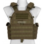 TACTICAL VEST 6094 PLATE CARRIER GFC VERDE OD