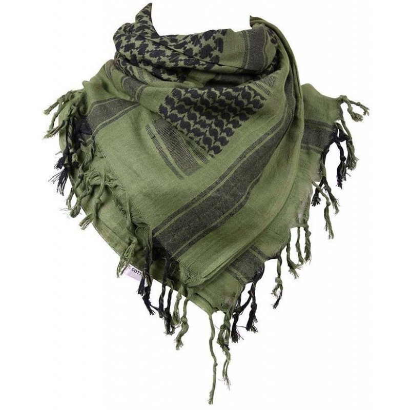 101INC PAÑUELO KEFFIYEH SHEMAG VERDE MILITAR OD