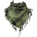 101INC PAÑUELO KEFFIYEH SHEMAG VERDE MILITAR OD