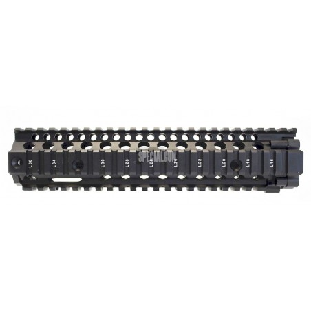 RIS M4/M16 MK18 9" ALLUMINIO NUPROL NERO