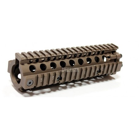 RIS M4/M16 MK18 7" ALLUMINIO NUPROL BRONZE