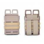 PORTA CARICATORE DOPPIO 5.56 RIGIDO ELEMENT TAN