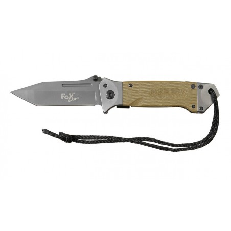 FOX G10 TANTO CUCHILLO DE HOJA PLEGABLE DESIERTO