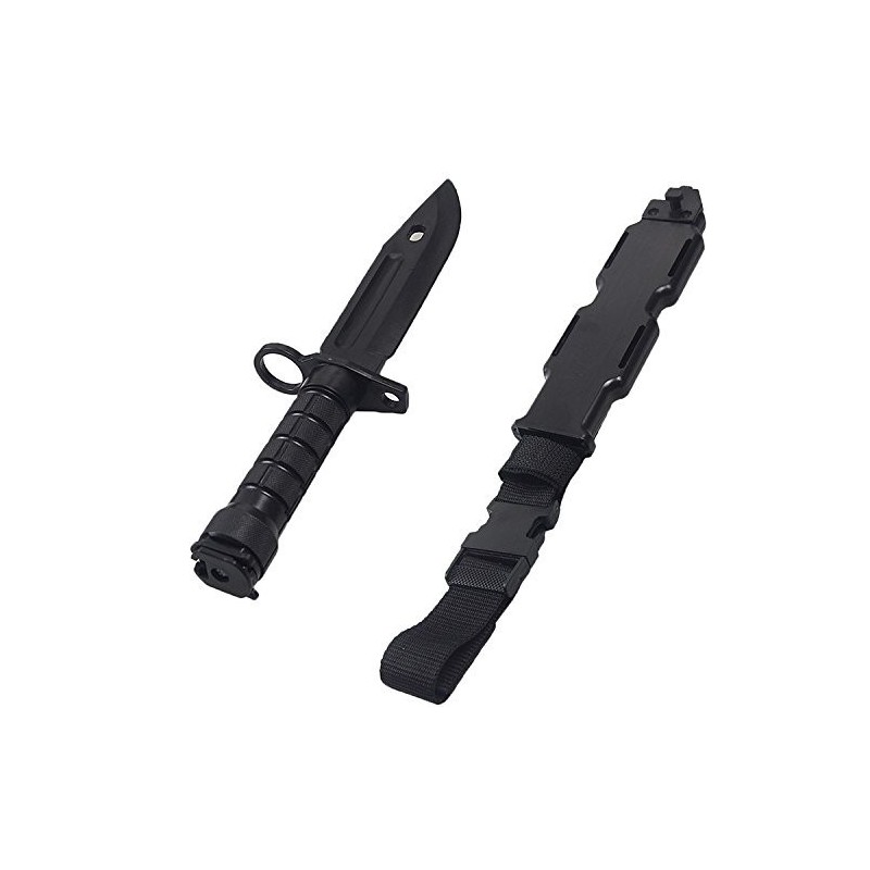 COLTELLO DUMMY RUBBER KNIFE NERO