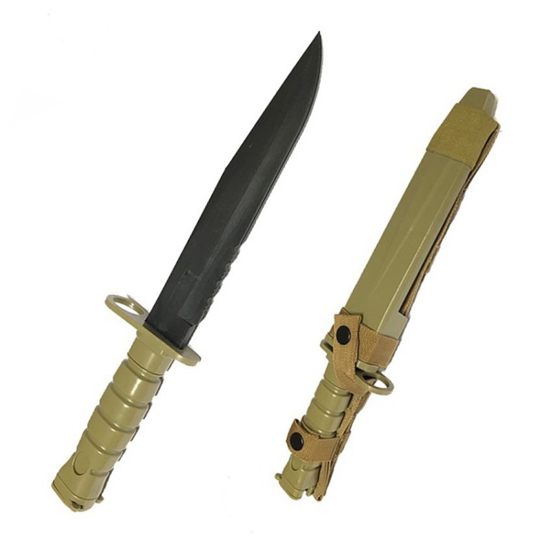 COLTELLO DUMMY RUBBER KNIFE DESERT