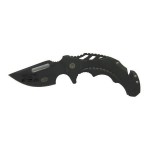 COLTELLO COMBAT RICHIUDIBILE STEEL CLAW KNIVES NERO