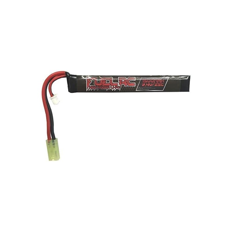 BATTERIA LIPO 7.4V 1500 mAH 25C FUEL