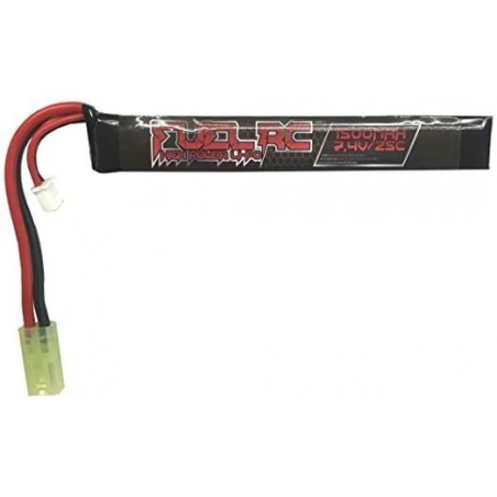 BATERIA LIPO 7.4V 1500 mAH 25C FUEL