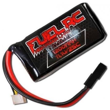 BATTERIA LIPO 11.1V 1200 mAH AMOEBA 25C FUEL