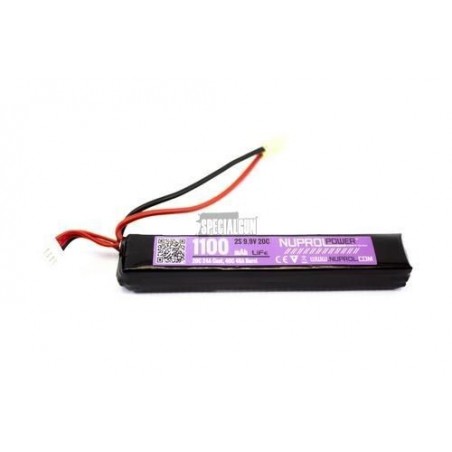 BATTERIA LI-FE 9.9 1100 20C STICK NUPROL