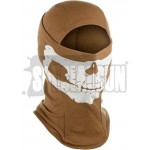 BALACLAVA DEATH HEAD INVADER GEAR TAN